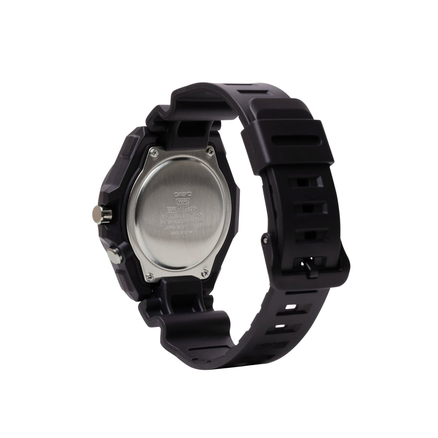 Casio Mens Analog 3-Hands Heavy Duty Wristwatch, Black